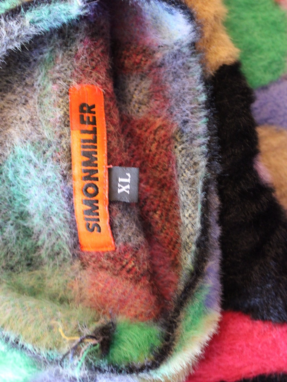 Multicolor Abstract Pattern Cropped Jacket - Picture 7 of 9